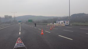 Kuzey Marmara Otoyolu’nda Kocaeli'ye giriş ve çıkışlar kapatıldı
