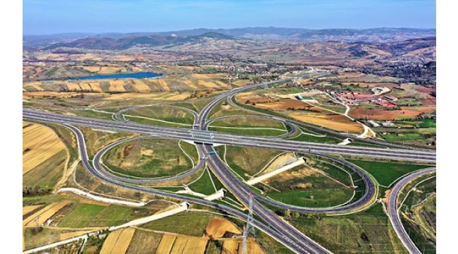 Kuzey Marmara Otoyolu yıl sonuna bitirilmeye çalışılıyor