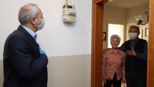 Onlar istedi Başkan Büyükgöz evlerine ulaştırdı