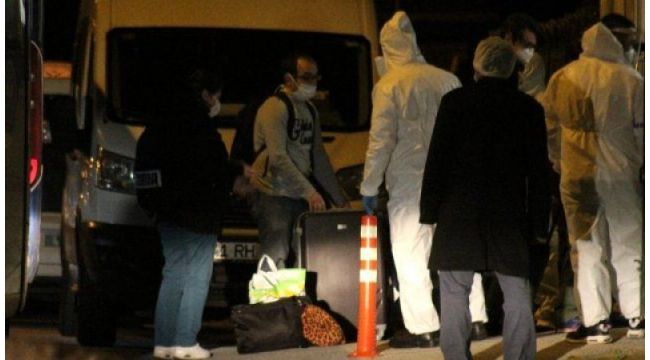 Yurt dışından gelen 505 kişi Kocaeli’de yurtlara yerleştirildi