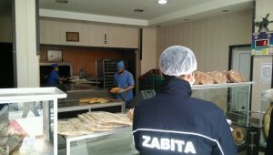 Zabıta ekipleri fırın denetiminde