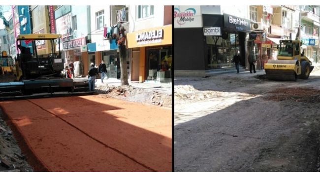 Zincirlikuyu Caddesi’nde üst yapı çalışmalarına başlandı
