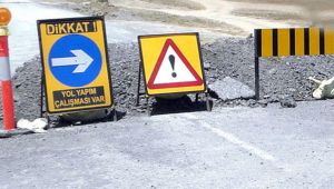 Aşıroğlu Caddesi’nde geçici güzergah uygulaması
