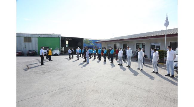 Başkan Bıyık, 1 Mayıs'ta işçileri unutmadı