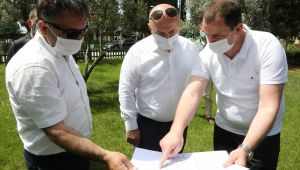 Başkan Bıyık çalışmaları yerinde inceledi