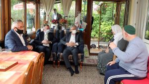 Başkan Büyükakın’dan gönül ziyaretleri