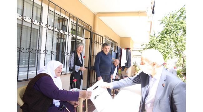 Başkan Büyükgöz’den Anneler Günü ziyaretleri
