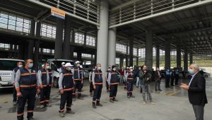 Başkan Büyükgöz işçileri unutmadı