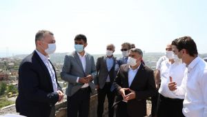 Büyükakın ve Şayir, projeleri yerinde denetledi  