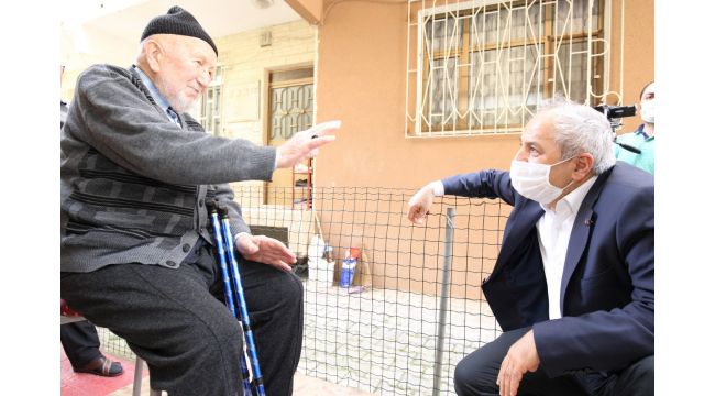 Büyükgöz, Yakup Dede’nin hayır duasını aldı