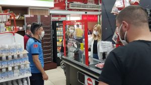 Büyükşehir’den sosyal mesafe ve maske fiyatı denetimi