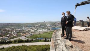 Çakmak ve Şayir, Seyir Terası projesini inceledi