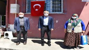 Çiftçi, şehit annelerini unutmadı