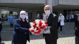 Darıca’da hemşireler unutulmadı