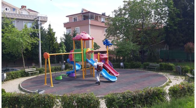 Darıca’da parklar çocuklar için hazırlanıyor