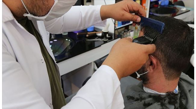 Darıcalı berber ve kuaförlerin testleri negatif