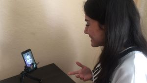 Engelsiz Yaşam Merkezi’nde online derslere devam