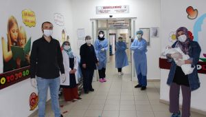 Farabi'de 23 günlük bebek korona virüsü yendi