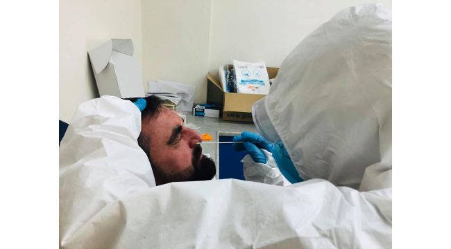 Gebze'de berber ve kuaförlere korona testi