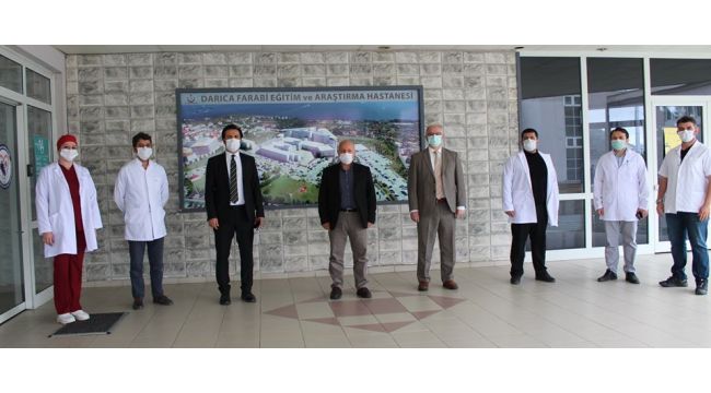 İl Sağlık Müdüründen Darıca Farabi'ye ziyaret