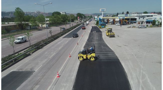 İzmit Ömer Türkçakal Bulvarı'na neşter