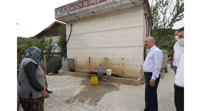 Ovacıklılardan Başkan Büyükgöz’e teşekkür