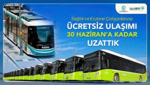 Sağlık çalışanlarına ücretsiz ulaşım devam edecek