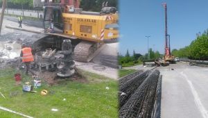 Sekapark Tramvay Durağı’na üst geçit yapılıyor