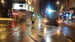 Temizlik işlerinden gece mesaisi