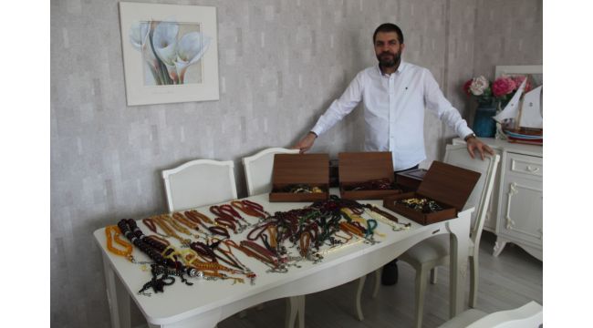 Tespih merakı koleksiyona dönüştü