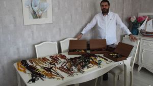 Tespih merakı koleksiyona dönüştü