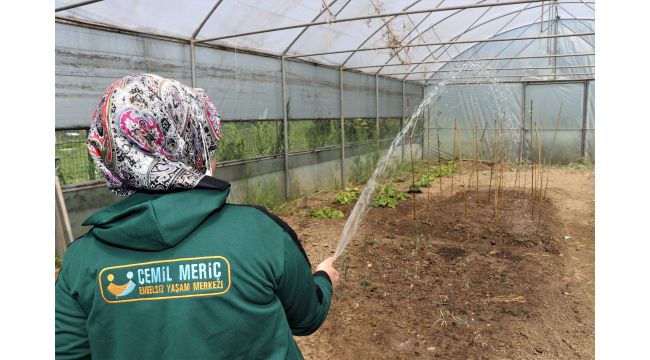 Yetiştirdikleri ürünler ihtiyaç sahiplerine dağıtılacak