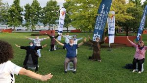 65 yaş üstü vatandaşlara açık havada egzersiz