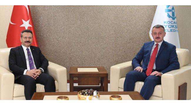 Aksoy'dan Büyükakın’a veda ziyareti