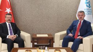 Aksoy'dan Büyükakın’a veda ziyareti