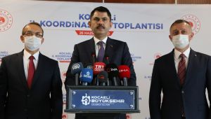Bakan Kurum Kocaeli'ne müjdelerle geldi !