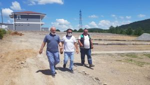 Balçık Mezarlığı hizmet binası tamamlanıyor