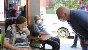 Başkan Bıyık, vatandaşlarla çay içip sohbet etti