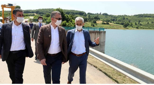 Başkan Büyükakın, Namazgah Barajı'nı inceledi