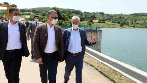 Başkan Büyükakın, Namazgah Barajı'nı inceledi