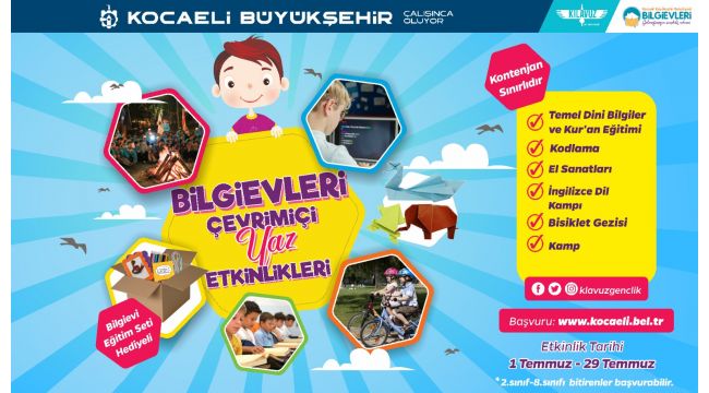 Bilgievleri kayıtları başladı