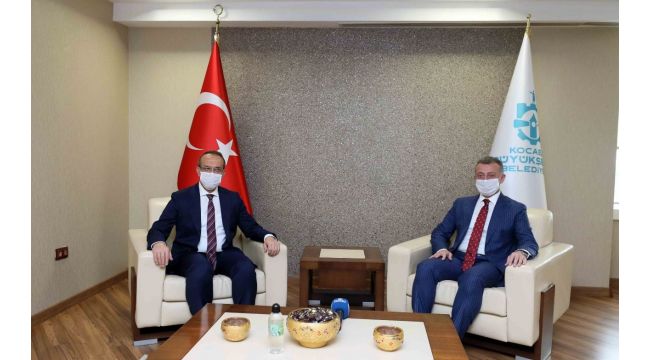 Büyükakın, Vali Yavuz’u konuk etti