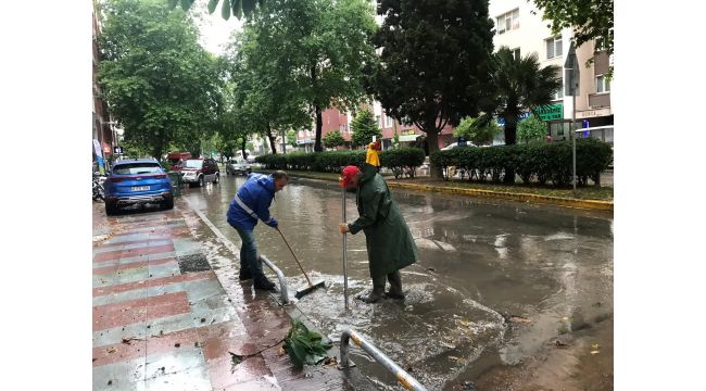 Büyükşehir ekipleri 460 kişiyle sahada