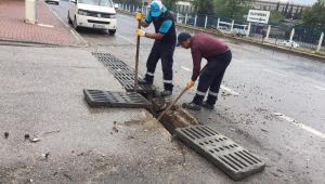 Büyükşehir'den sel ve su taşkınlara anında müdahale