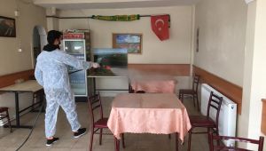 Darıca’da dernekler dezenfekte ediliyor