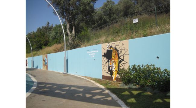 Darıca Sahil Parkı'na estetik dokunuş