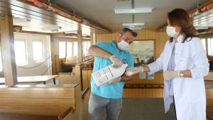 Deniz ulaşım personeline hijyen eğitimi verildi