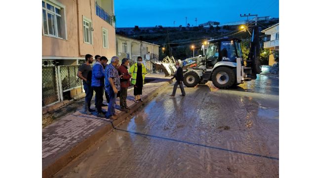 Dilovası Belediyesi’nden yağmur seferberliği