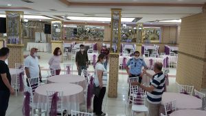 Gebze'de düğün salonları denetleniyor