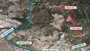 Gebze’de geçici güzergah uygulaması